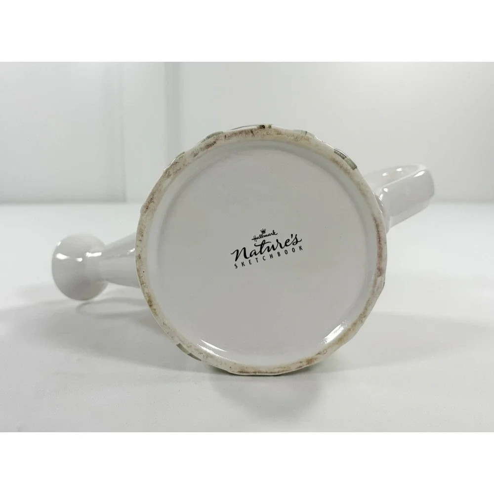 Hallmark Marjolein Bastin Natures Sketchbook Vintage Watering Can Teapot Ladybug